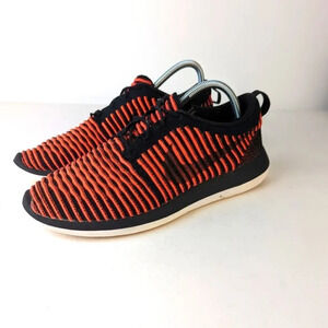 Nike Roshe Flyknit " Black Bright Crimson" - 10